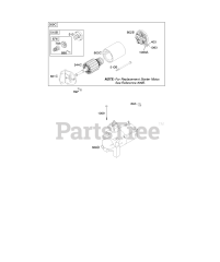 Briggs & Stratton 350442-0002-01 - Briggs & Stratton Horizontal Engine Electric Starter #2