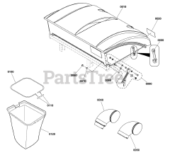 Ferris 5601147 - Ferris 2-Bag Hard Top Grass Collection System Kit