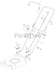 Murray MP 450 D 20 (866079-00) - Murray 450E Series 20" Walk-Behind Mower (2015)
