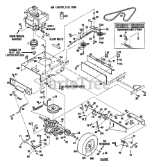 Troy-Bilt 34044 - Troy-Bilt 33" Wide-Cut Walk-Behind Mower (SN: Original)
