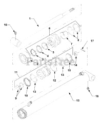 Cub Cadet 645 (590-645-100) - Cub Cadet Backhoe 8.5 ft Boom Cylinder Assembly
