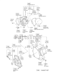 Subaru Robin EX210D50260 (EX21) - Subaru Robin Engine 100 Crankcase