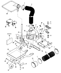 Simplicity 1690563 - Simplicity Engine Driven Vacuum Collector