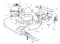 Toro 16785 - Toro Walk-Behind Mower (SN: 009000001 - 009999999) (1989)