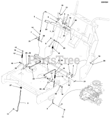 Ferris FW 35 (5901361) - Ferris FW35 CC Series 48" Walk-Behind Mower, 21hp Kawasaki