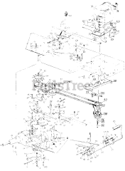 MTD 131-734G - MTD Lawn Tractor (1991)
