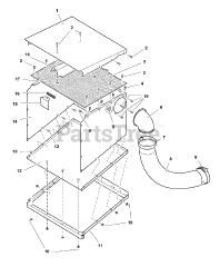 Ferris 5048266 - Ferris 61" E-Z Dump Grass Collection System
