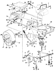MTD 13765-9 - MTD Lawn Tractor (1989)