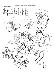 Electrolux/AYP 5030-14 - Electrolux/AYP Tiller