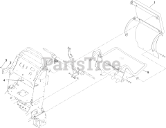 Toro 74550 - Toro 60" GrandStand Stand-On Mower (SN: 310000001 - 310999999) (2010) Platform Assembly