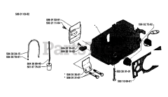 Husqvarna 40 - Husqvarna Chainsaw (1986-01) Crankcase