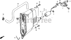 Honda BF30 AY LRSA (BAWS) - Honda Marine Engine, Made in Japan (SN: BAWS-3200001 - BAWS-9999999) MUFFLER COVER