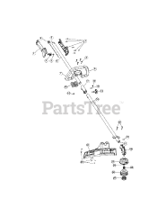 MTD MP 475 (41CD475C995) - MTD Pro String Trimmer General Assembly