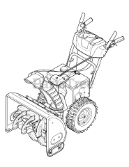 MTD 31AH55LH704 - MTD Gold Snow Thrower (2011)
