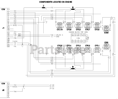 Generac QT10068GNAC - Generac 100kW Home Standby Generator (SN: 6235558 - 3000312076) (2016) Wiring - Diagram (0H9101)