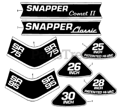 Snapper 280812BE (80422) - Snapper 28" Rear-Engine Riding Mower, 8hp