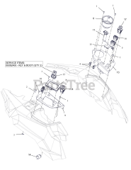 Gravely 997006 (Pro-Turn EV52 SD) - Gravely Pro-Turn 52" Zero-Turn Mower, Electric, Side Discharge (SN: 020000 & Above)