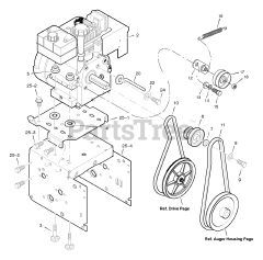 Scotts 624518x31A - Scotts 24" Snow Thrower (2004)