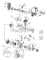 Weed Eater HP 22 - Weed Eater String Trimmer Engine Block &amp; Shroud