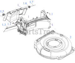 Craftsman M 125 (CMXGMAM221101) (11A-B26B791) - Craftsman Walk-Behind Mower (2022)