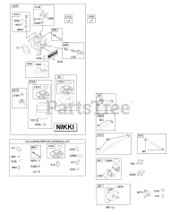 Briggs & Stratton 31P977-0671-E1 - Briggs & Stratton Vertical Engine Carburetor, Fuel Supply, Kit - Carburetor Overhaul