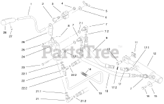 Toro 73545 (520 Lxi) - Toro Garden Tractor (SN: 089000001 - 089999999) (1998)
