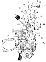 Statesman 4185-61 (146-845-016) - Statesman Garden Tractor (1986) (Southern States) Parts