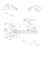Briggs & Stratton 206432-0100-E9 - Briggs & Stratton Horizontal Engine Controls, Governor Spring