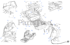 Cub Cadet RZT-SX 42 EFI (17AWCBYS010) - Cub Cadet 42" RZT Zero-Turn Mower, Fab Deck, EFI (2020) Platform