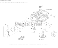 Kohler CV430-0002 - Kohler Command PRO Engine, Basic Version, 13hp, 9.7kW 02 CrankCase