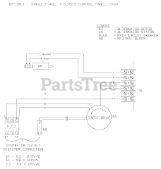 Generac QT03016GNSN - Generac 30kW Home Standby Generator (SN: 5686947 - 5931779) (2016) Wiring Diagram (0F6839)