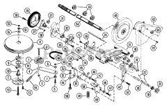 Ariens 911007 (LM 21 SE) - Ariens 21" Self-Propelled Walk-Behind Mower, 4hp Tecumseh (SN: 002501 - 009100)