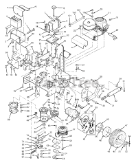 Scag STHM-23CV - Scag Three-Wheel Riding Mower, 23hp Kohler (SN: A3900001 - A3999999)