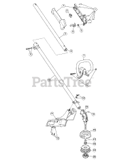 Murray M 2510 (41BDZ03C758) - Murray String Trimmer General Assembly