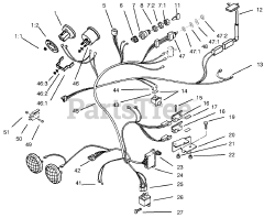Toro 73422 (416-8) - Toro Garden Tractor (SN: 079000001 - 079999999) (1997)