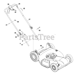 Snapper SP 80 (1696607-00) (12BVB2A2707) - Snapper 21" Walk-Behind Mower, FWD-HD, 725 Series Briggs (2018)