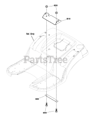 Murray 1687866 - Murray Seat Deck Support Kit