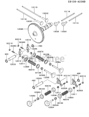 Kawasaki FD620D-RS24 - Kawasaki Engine VALVE/CAMSHAFT
