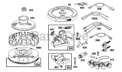 Briggs & Stratton 104777-0102-01 - Briggs & Stratton Vertical Engine Flywheels,Brake, Misc Elect