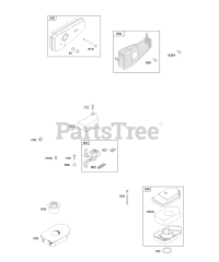 Briggs & Stratton 10F902-0110-B1 - Briggs & Stratton Vertical Engine