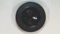 RedMax 583101201 Wheel, 9" X 2 Black.No-Drive.Rad.2 - image 1