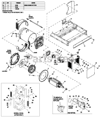 Generac QT10068GNAC - Generac 100kW Home Standby Generator (SN: 6235558 - 3000312076) (2016) EV Cpl Alternator Brushless (0J0203)