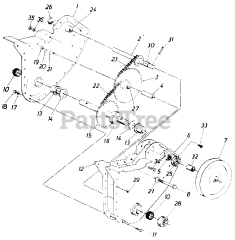 MTD 21031-8 - MTD Tiller (1988)