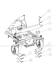 Cub Cadet 59A30023 (59A30023150) - Cub Cadet Power Assist Triple Bagger Weight System
