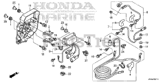 Honda BF225 AK3 XXW (BAGJ) - Honda Marine Engine, Made in Japan (SN: BAGJ-1800001 - BAGJ-9999999)