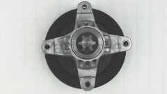 MTD 918-04456A Spindle And Pulley Assembly, 6.3" Dia Pulley - image 1