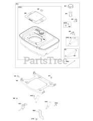 Briggs & Stratton 356447-0160-H5 - Briggs & Stratton Horizontal Engine Fuel Supply Group