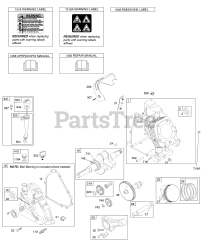 Briggs & Stratton 21S132-0035-F1 - Briggs & Stratton Horizontal Engine