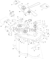 Toro 74998 (6000) - Toro 72" Z Master Zero-Turn Mower, Side-Discharge Deck (SN: 316000001 - 316999999) (2016) DECK ASSEMBLY