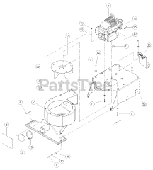 Bear Cat WV 160 - Bear Cat Walk-Behind Vacuum, 160cc Honda (SN: A05913 - A09358)